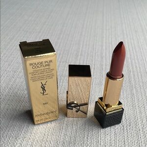 Yves Saint Laurent Rouge Pur Couture Caring Satin Lipstick Mini - nu muse